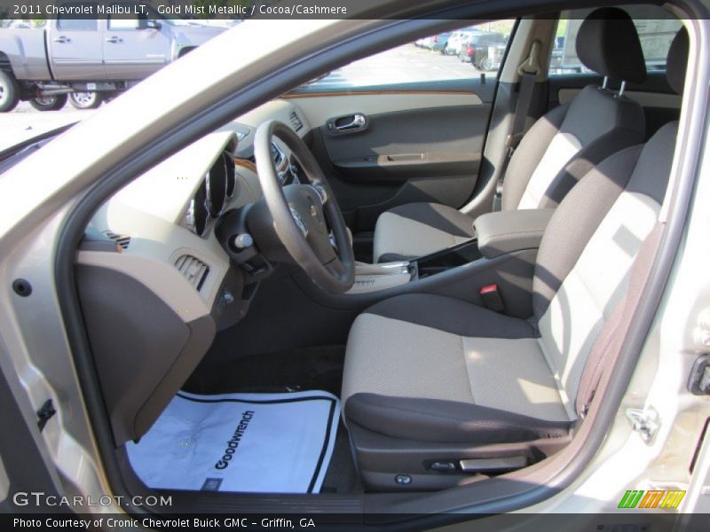 Gold Mist Metallic / Cocoa/Cashmere 2011 Chevrolet Malibu LT
