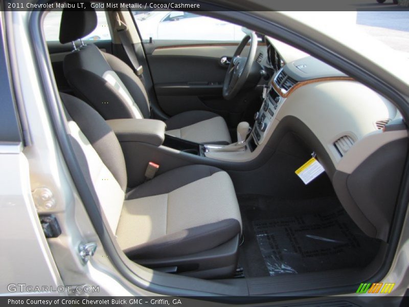 Gold Mist Metallic / Cocoa/Cashmere 2011 Chevrolet Malibu LT