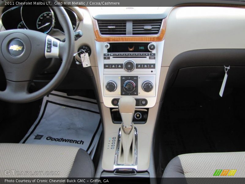Gold Mist Metallic / Cocoa/Cashmere 2011 Chevrolet Malibu LT