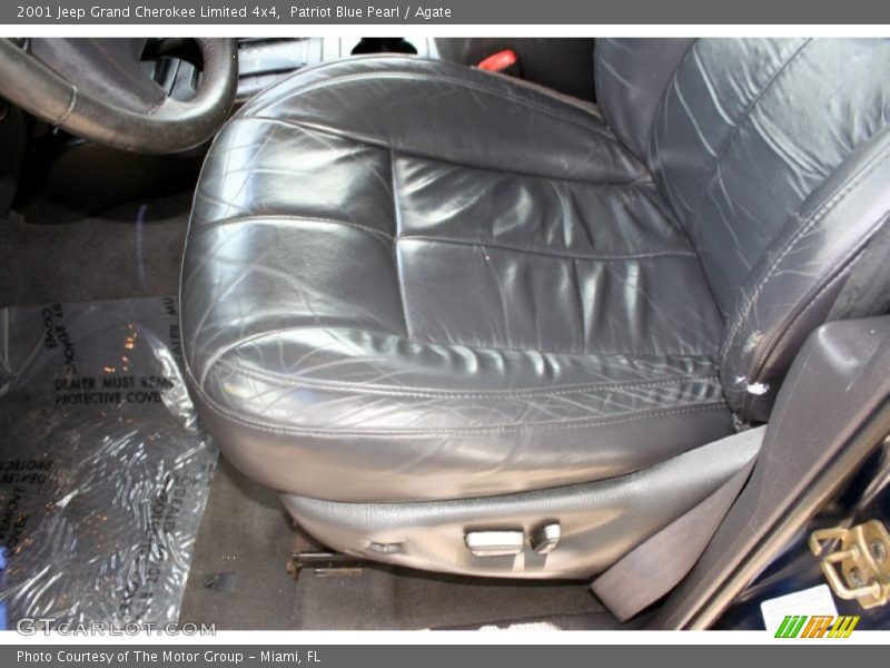 Patriot Blue Pearl / Agate 2001 Jeep Grand Cherokee Limited 4x4