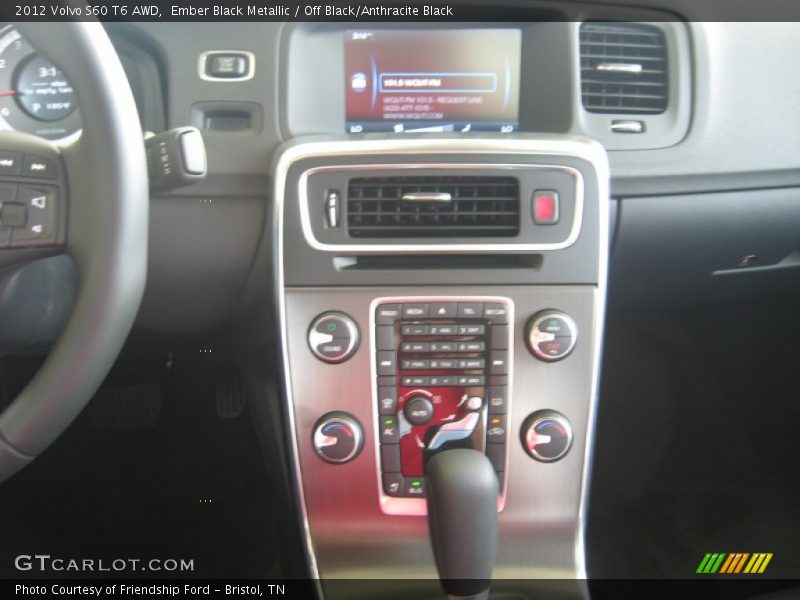 Ember Black Metallic / Off Black/Anthracite Black 2012 Volvo S60 T6 AWD