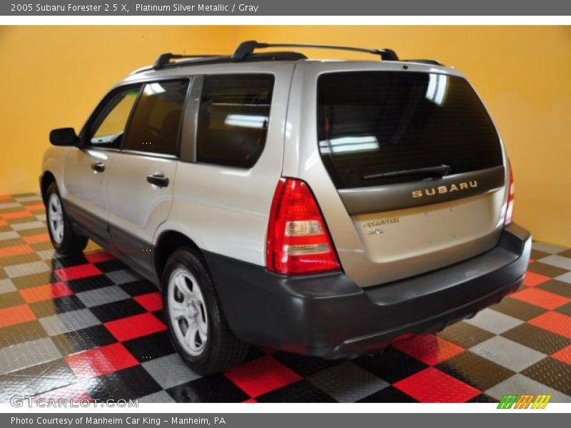 Platinum Silver Metallic / Gray 2005 Subaru Forester 2.5 X