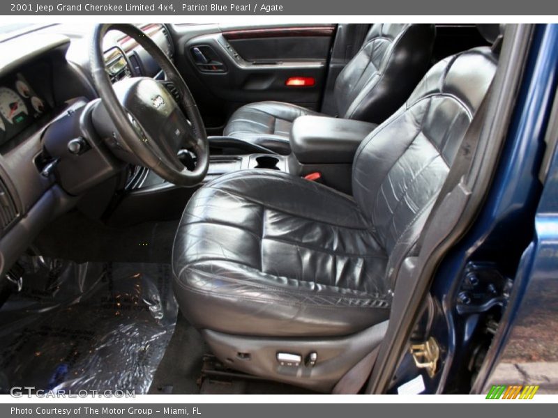  2001 Grand Cherokee Limited 4x4 Agate Interior