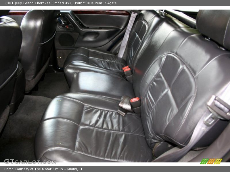 Patriot Blue Pearl / Agate 2001 Jeep Grand Cherokee Limited 4x4