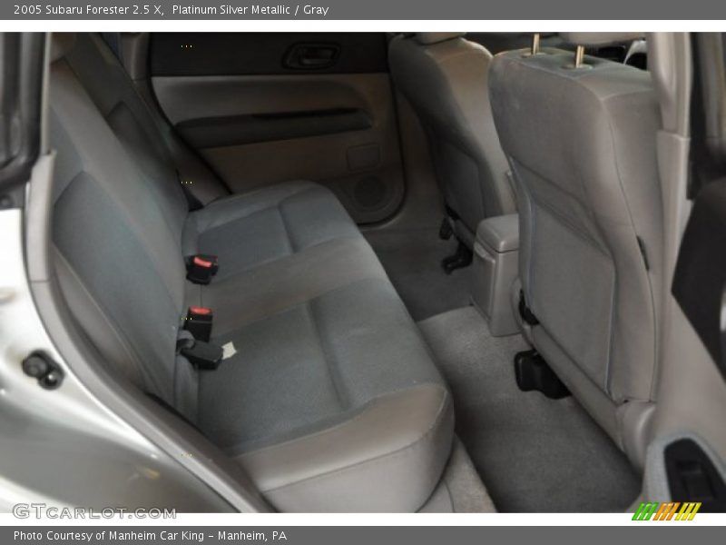 Platinum Silver Metallic / Gray 2005 Subaru Forester 2.5 X