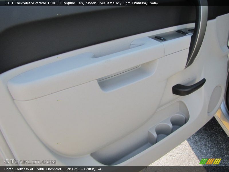 Sheer Silver Metallic / Light Titanium/Ebony 2011 Chevrolet Silverado 1500 LT Regular Cab