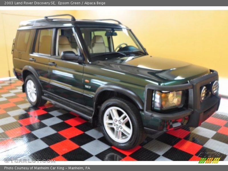 Epsom Green / Alpaca Beige 2003 Land Rover Discovery SE