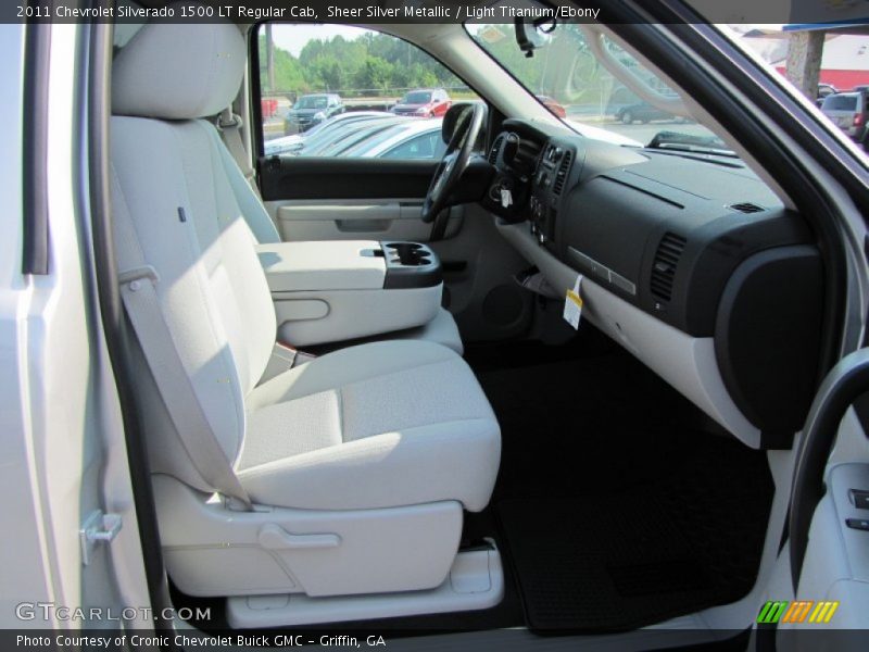 Sheer Silver Metallic / Light Titanium/Ebony 2011 Chevrolet Silverado 1500 LT Regular Cab