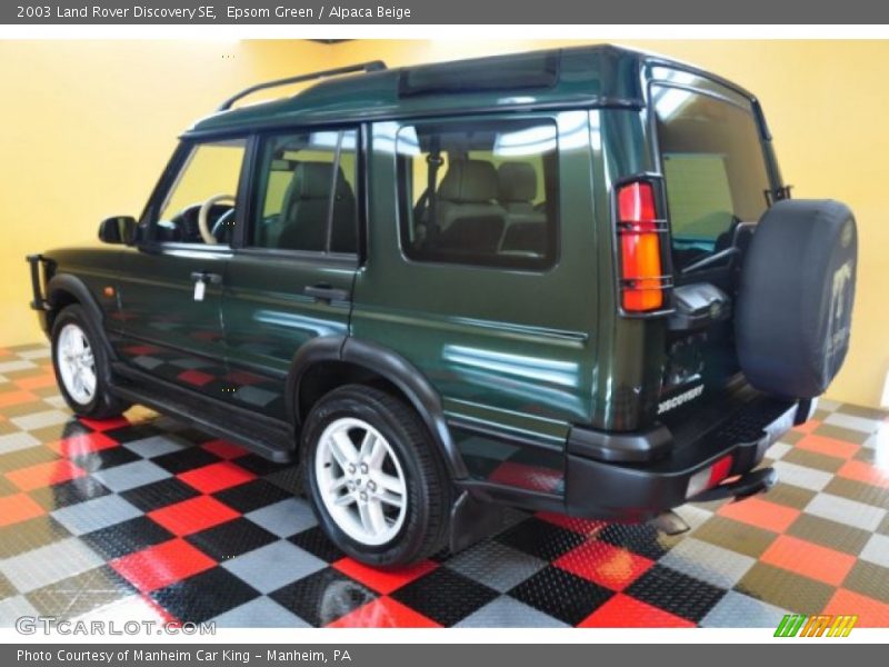 Epsom Green / Alpaca Beige 2003 Land Rover Discovery SE