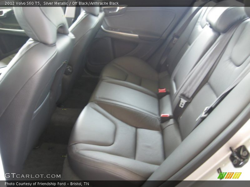 Silver Metallic / Off Black/Anthracite Black 2012 Volvo S60 T5