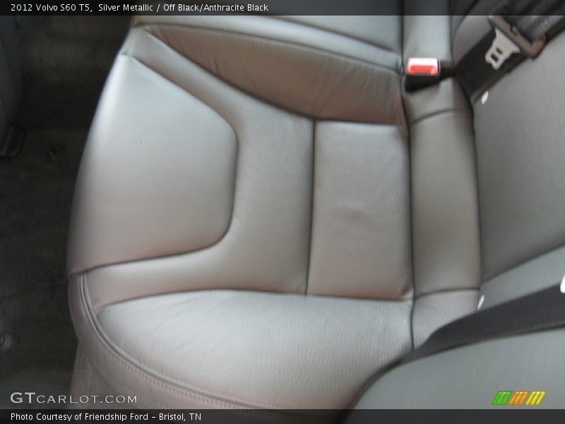 Silver Metallic / Off Black/Anthracite Black 2012 Volvo S60 T5