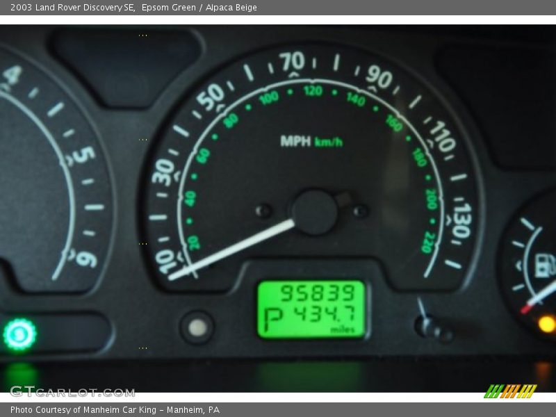 Epsom Green / Alpaca Beige 2003 Land Rover Discovery SE