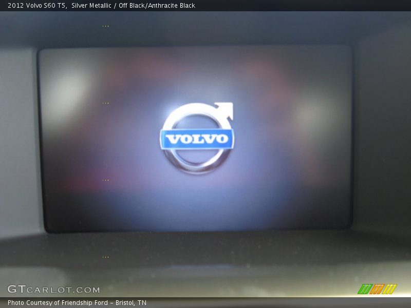 Silver Metallic / Off Black/Anthracite Black 2012 Volvo S60 T5