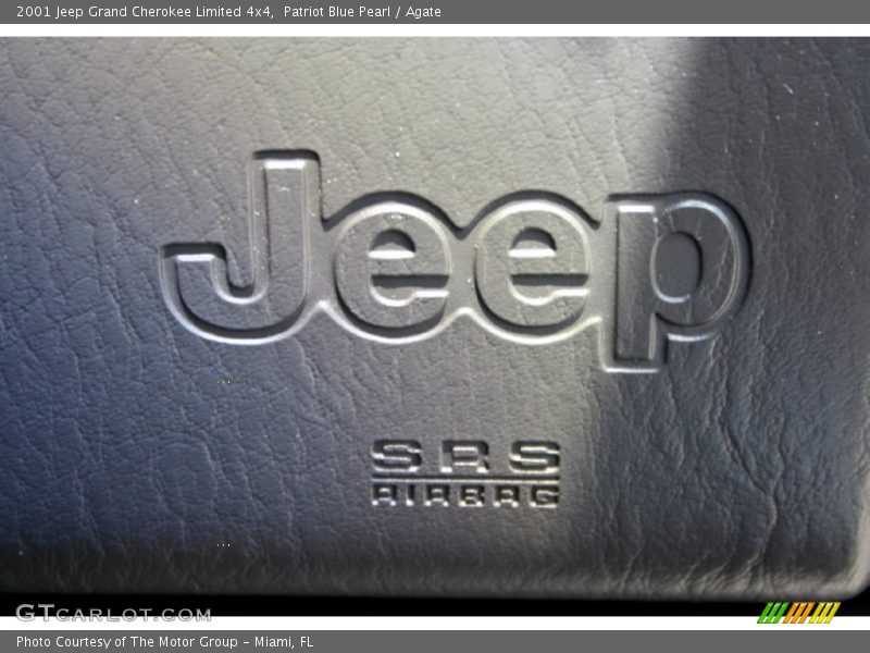 Patriot Blue Pearl / Agate 2001 Jeep Grand Cherokee Limited 4x4