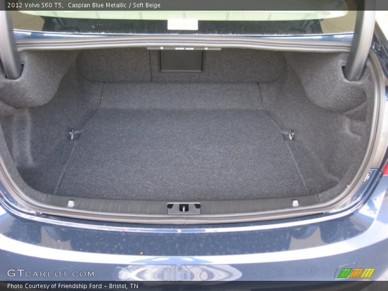 Caspian Blue Metallic / Soft Beige 2012 Volvo S60 T5