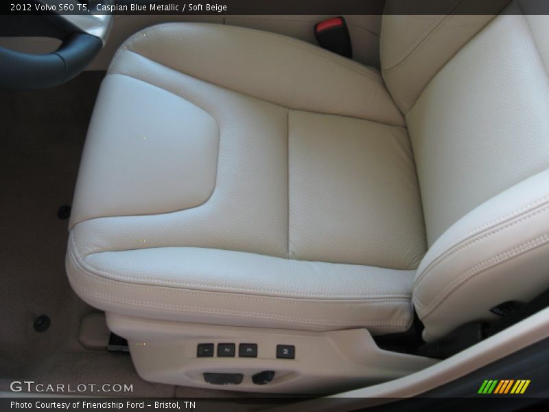 Caspian Blue Metallic / Soft Beige 2012 Volvo S60 T5