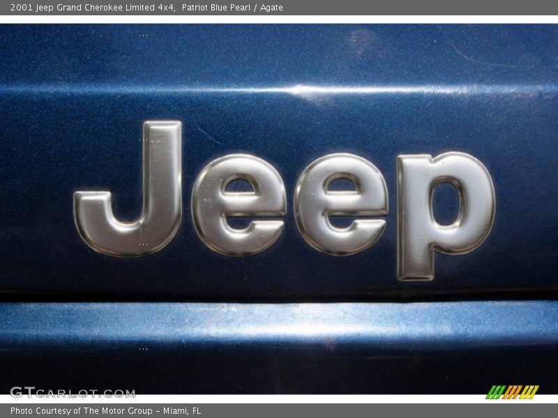 Patriot Blue Pearl / Agate 2001 Jeep Grand Cherokee Limited 4x4