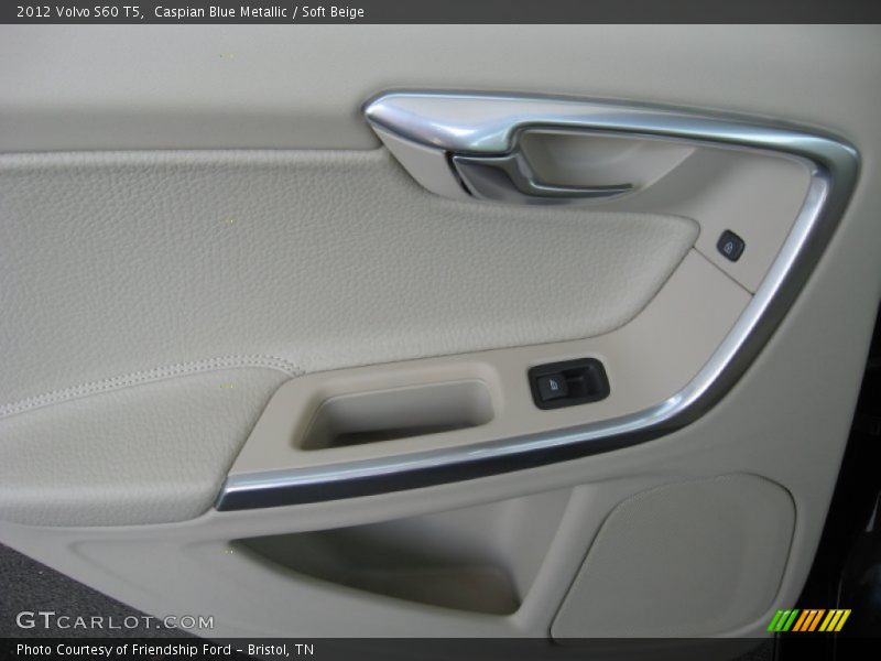 Caspian Blue Metallic / Soft Beige 2012 Volvo S60 T5