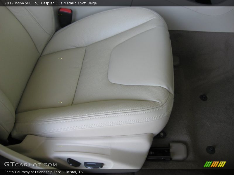 Caspian Blue Metallic / Soft Beige 2012 Volvo S60 T5