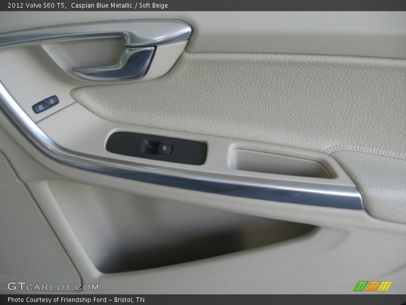 Caspian Blue Metallic / Soft Beige 2012 Volvo S60 T5