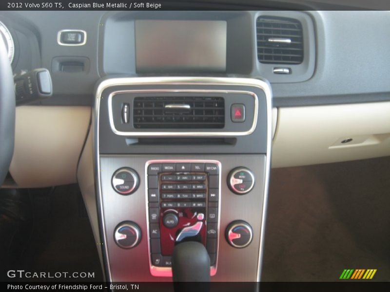 Caspian Blue Metallic / Soft Beige 2012 Volvo S60 T5