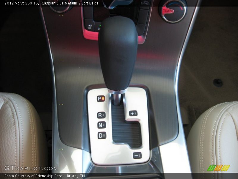 Caspian Blue Metallic / Soft Beige 2012 Volvo S60 T5