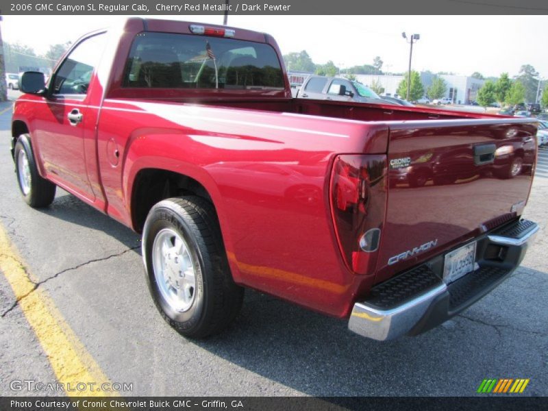  2006 Canyon SL Regular Cab Cherry Red Metallic