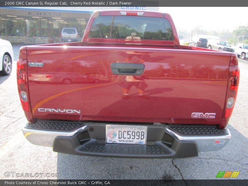 Cherry Red Metallic / Dark Pewter 2006 GMC Canyon SL Regular Cab