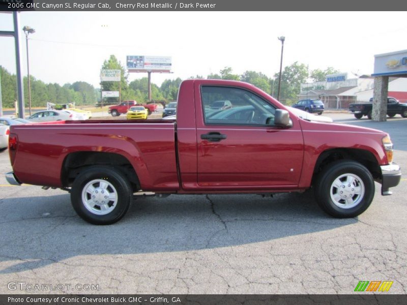 Cherry Red Metallic / Dark Pewter 2006 GMC Canyon SL Regular Cab