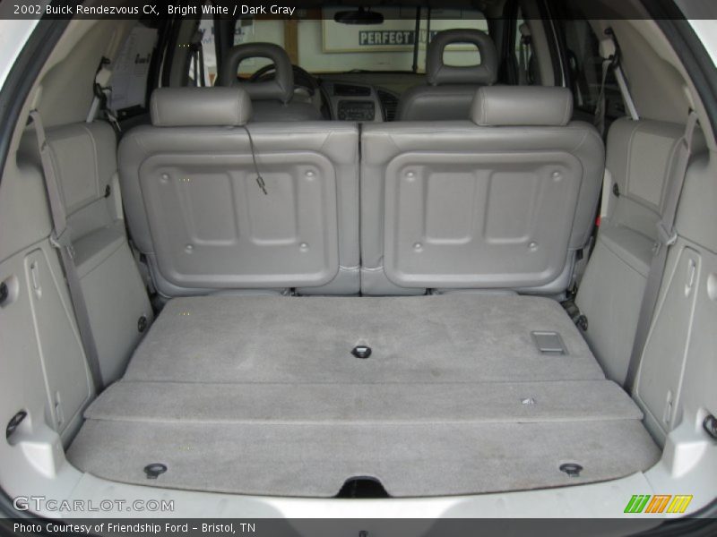 Bright White / Dark Gray 2002 Buick Rendezvous CX