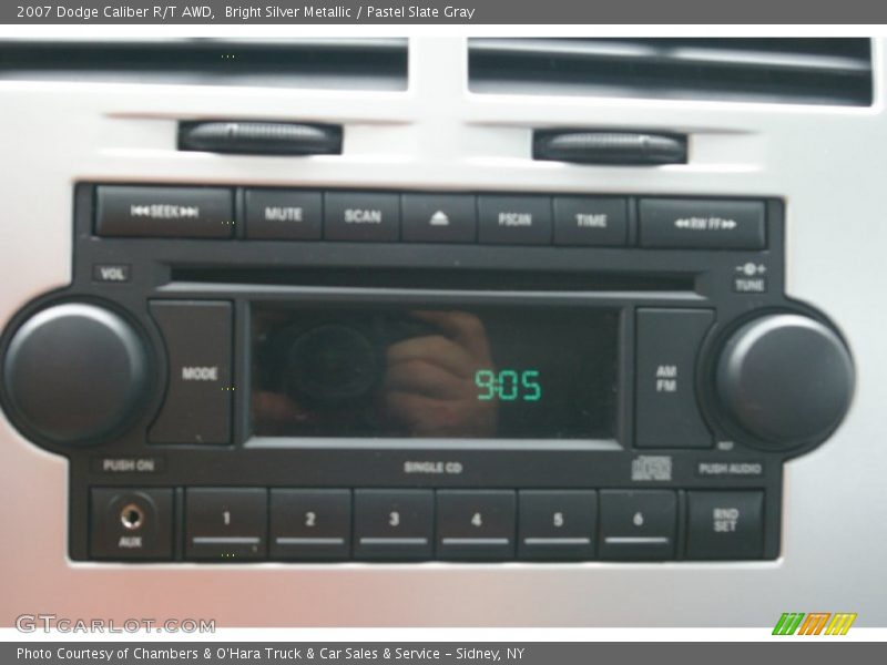 Bright Silver Metallic / Pastel Slate Gray 2007 Dodge Caliber R/T AWD