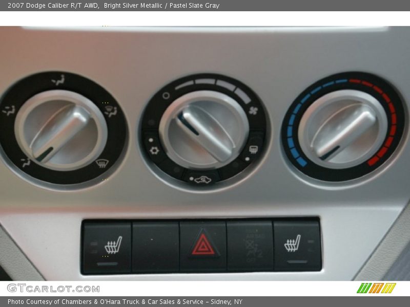 Bright Silver Metallic / Pastel Slate Gray 2007 Dodge Caliber R/T AWD