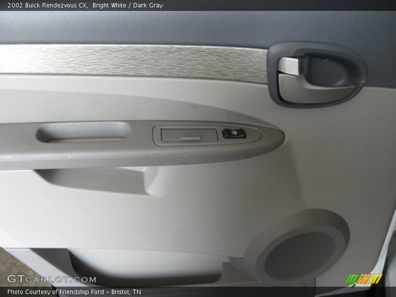 Bright White / Dark Gray 2002 Buick Rendezvous CX