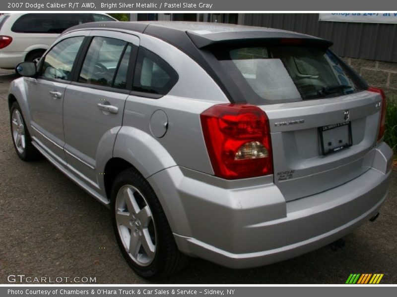 Bright Silver Metallic / Pastel Slate Gray 2007 Dodge Caliber R/T AWD