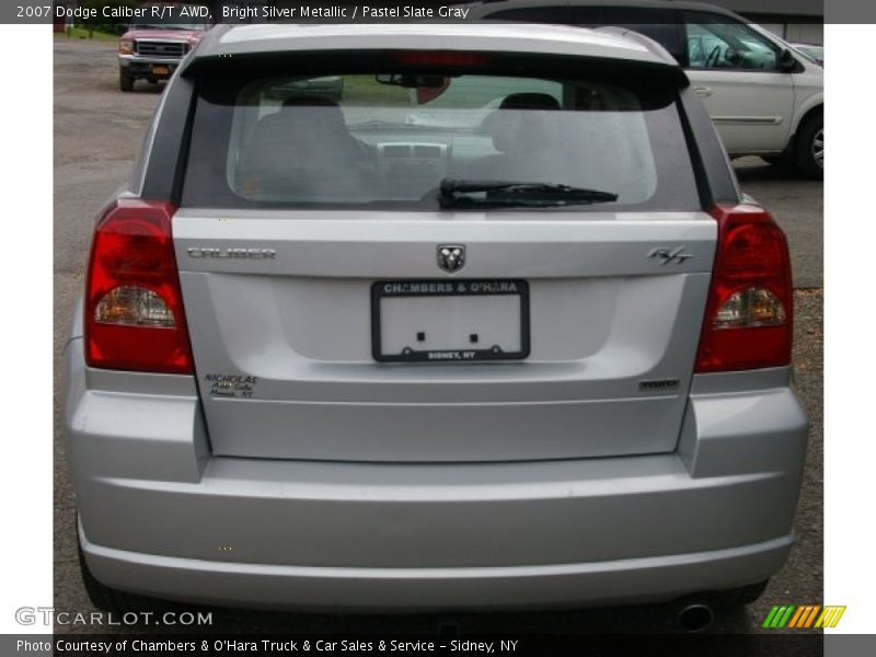 Bright Silver Metallic / Pastel Slate Gray 2007 Dodge Caliber R/T AWD