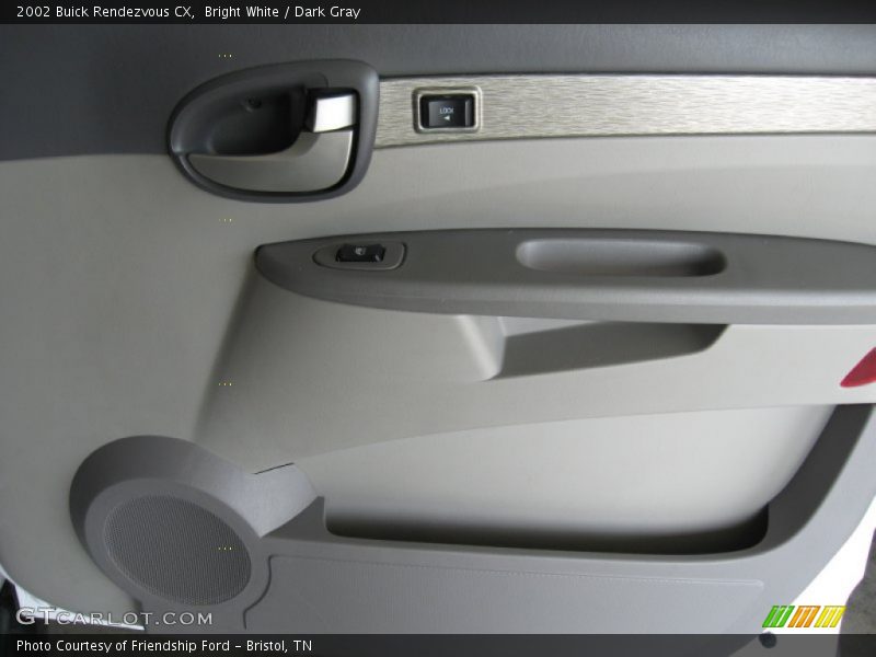 Bright White / Dark Gray 2002 Buick Rendezvous CX