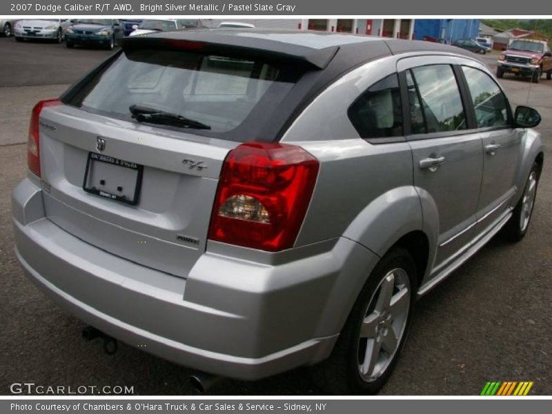 Bright Silver Metallic / Pastel Slate Gray 2007 Dodge Caliber R/T AWD