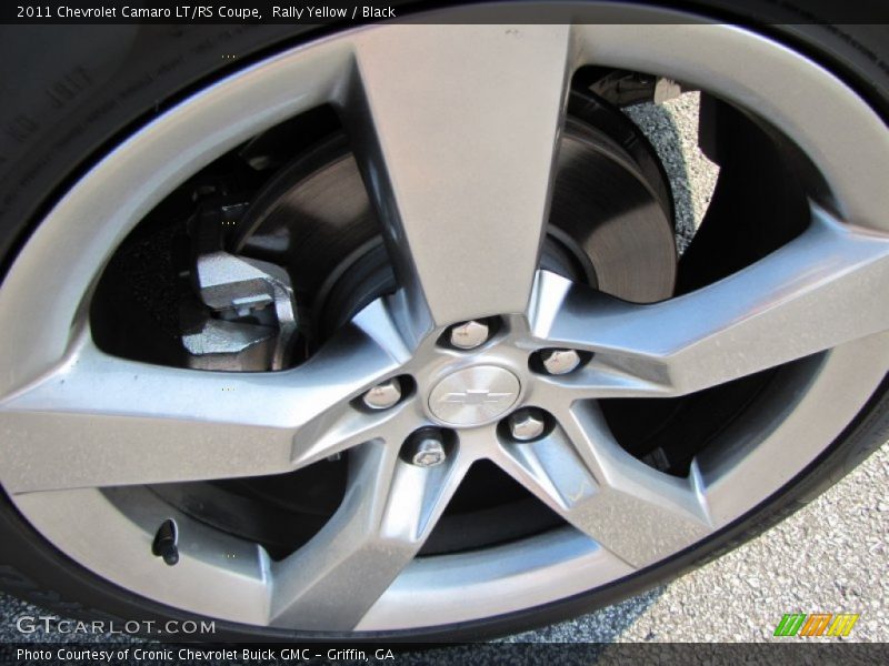 Rally Yellow / Black 2011 Chevrolet Camaro LT/RS Coupe
