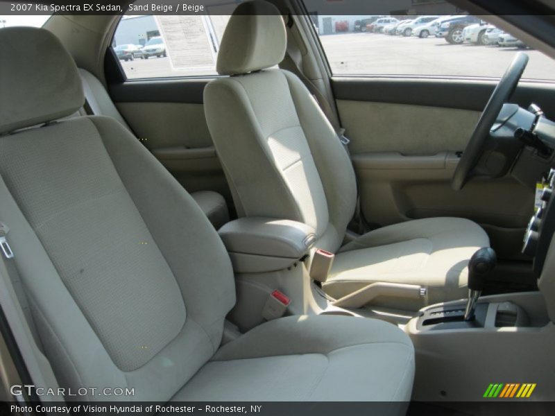  2007 Spectra EX Sedan Beige Interior