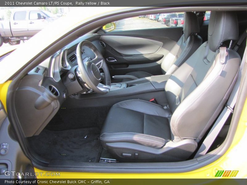 Rally Yellow / Black 2011 Chevrolet Camaro LT/RS Coupe