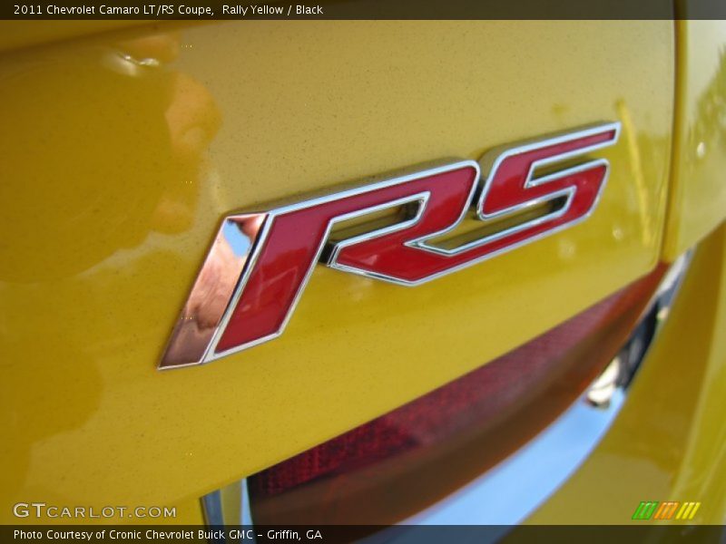 Rally Yellow / Black 2011 Chevrolet Camaro LT/RS Coupe