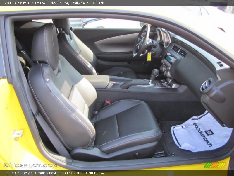 Rally Yellow / Black 2011 Chevrolet Camaro LT/RS Coupe
