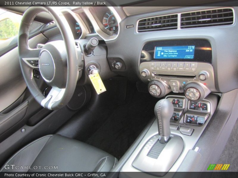 Rally Yellow / Black 2011 Chevrolet Camaro LT/RS Coupe