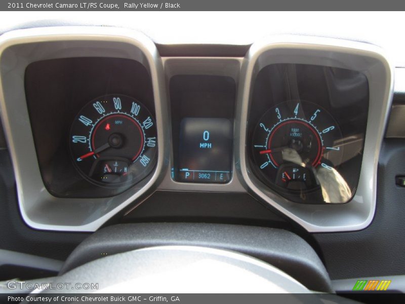 Rally Yellow / Black 2011 Chevrolet Camaro LT/RS Coupe