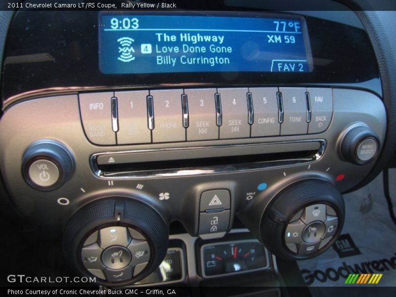 Rally Yellow / Black 2011 Chevrolet Camaro LT/RS Coupe