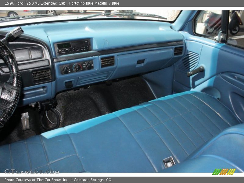 Dashboard of 1996 F250 XL Extended Cab
