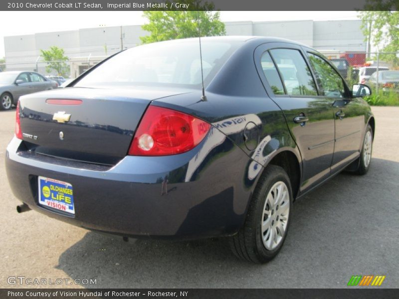 Imperial Blue Metallic / Gray 2010 Chevrolet Cobalt LT Sedan