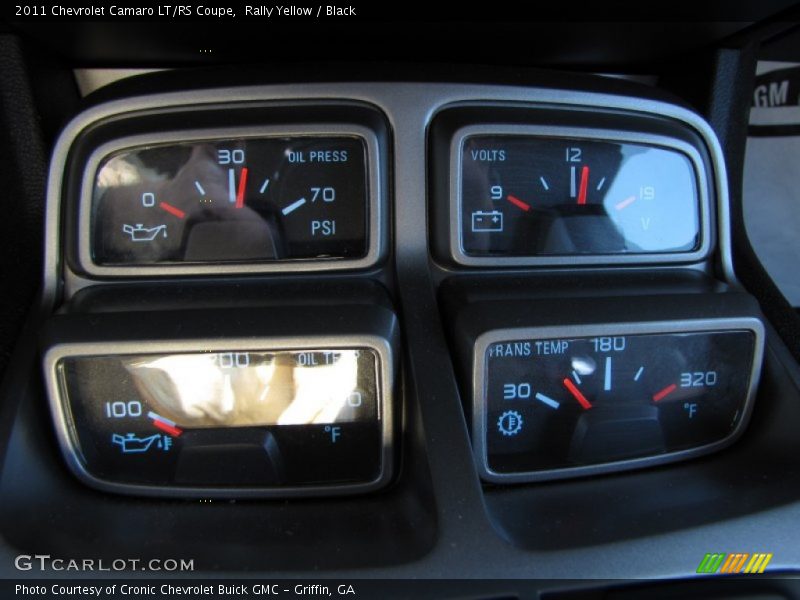 Rally Yellow / Black 2011 Chevrolet Camaro LT/RS Coupe