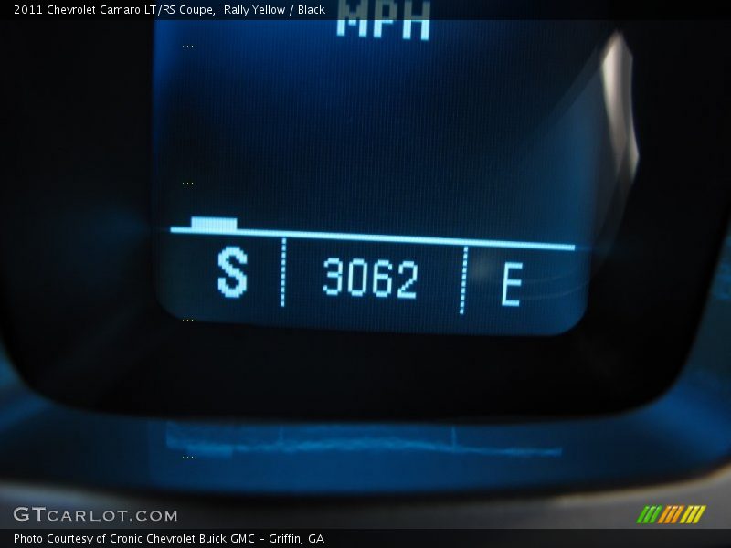Rally Yellow / Black 2011 Chevrolet Camaro LT/RS Coupe