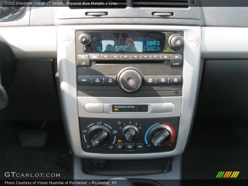 Imperial Blue Metallic / Gray 2010 Chevrolet Cobalt LT Sedan
